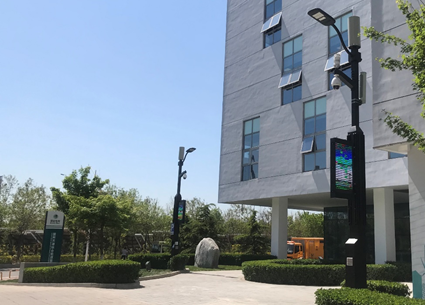 天津滨海新区智慧灯杆示范项目案例