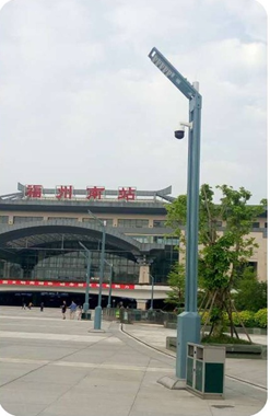 福州市火车南站智慧灯杆案例介绍