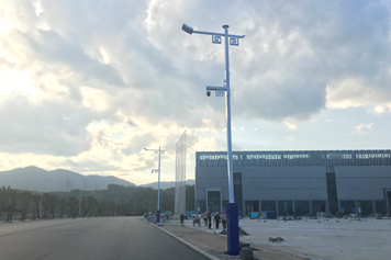 福建龙岩现代会展中心智慧灯杆项目介绍