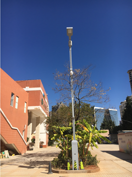 云南省昆明市芳草地国际小学智慧灯杆项目案例介绍
