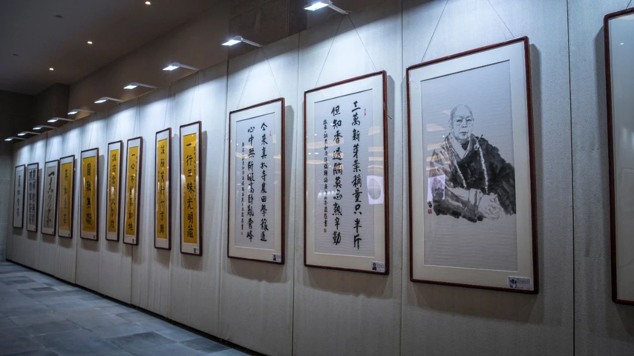 禅墨巨匠 直指真如——一诚老和尚圆寂三周年图片暨书画展开幕 禅墨巨匠 直指真如——一诚老和尚圆寂三周年图片暨书画展开幕