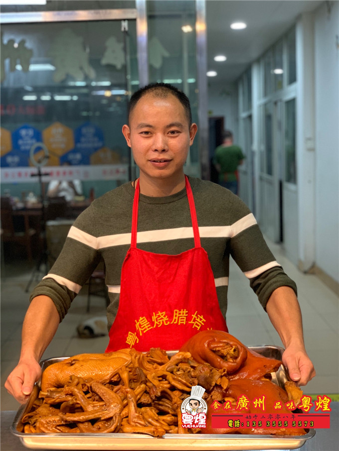 2020.11.17 潮州卤水培训 隆江猪脚饭制作