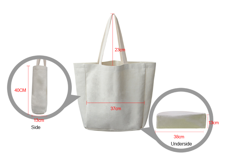 Linen Tote Bag-38*40CM Linen Tote Bag-38*40CM