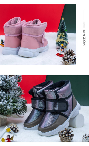 BANDZ班队长儿童雪地靴2021年全新上市 BANDZ班队长儿童雪地靴2021年全新上市