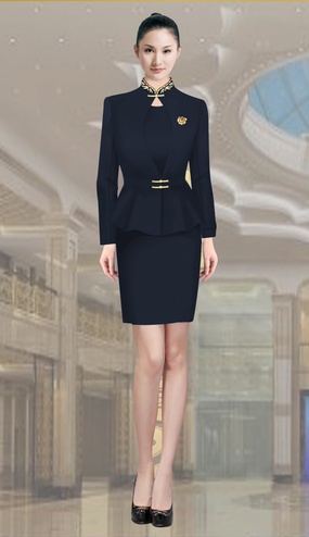 酒店工作服款式图片及定制价格 酒店工作服款式图片及定制价格