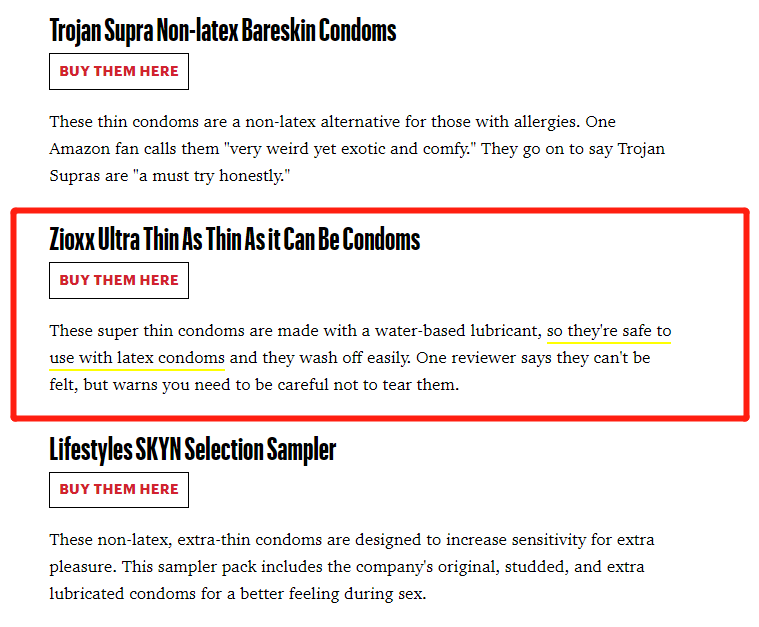 官宣丨赤尾被國際知名雜志評選為十大超薄避孕套品牌