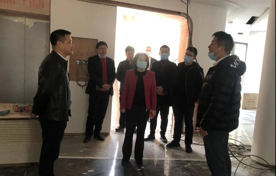 【葆蒂兰国际|美地港医疗资讯】南太湖新区管理委员会党工委副书记、常务副主任徐晓惠女士一行走进美地港医疗视察调研！