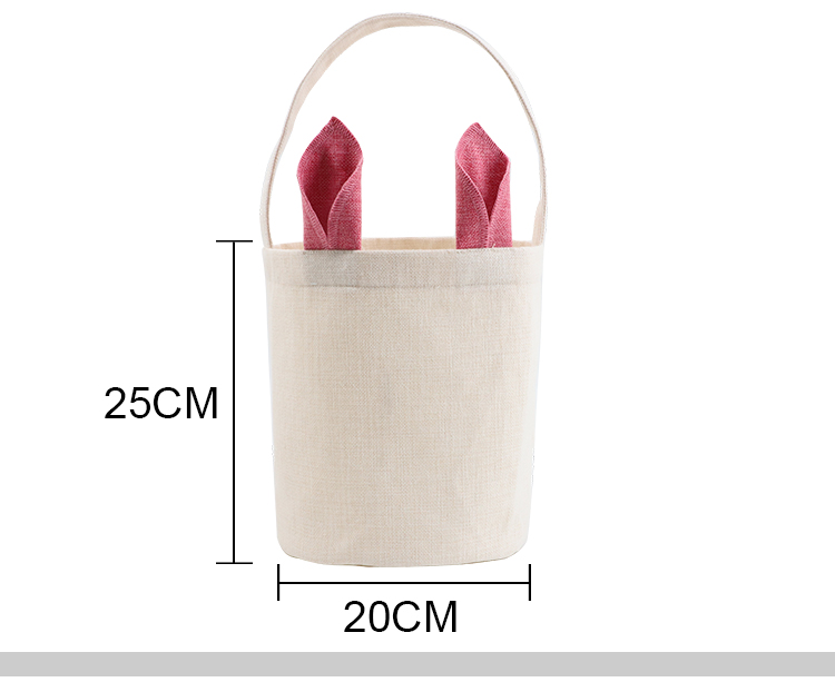 Linen Easter Basket Linen Easter Basket
