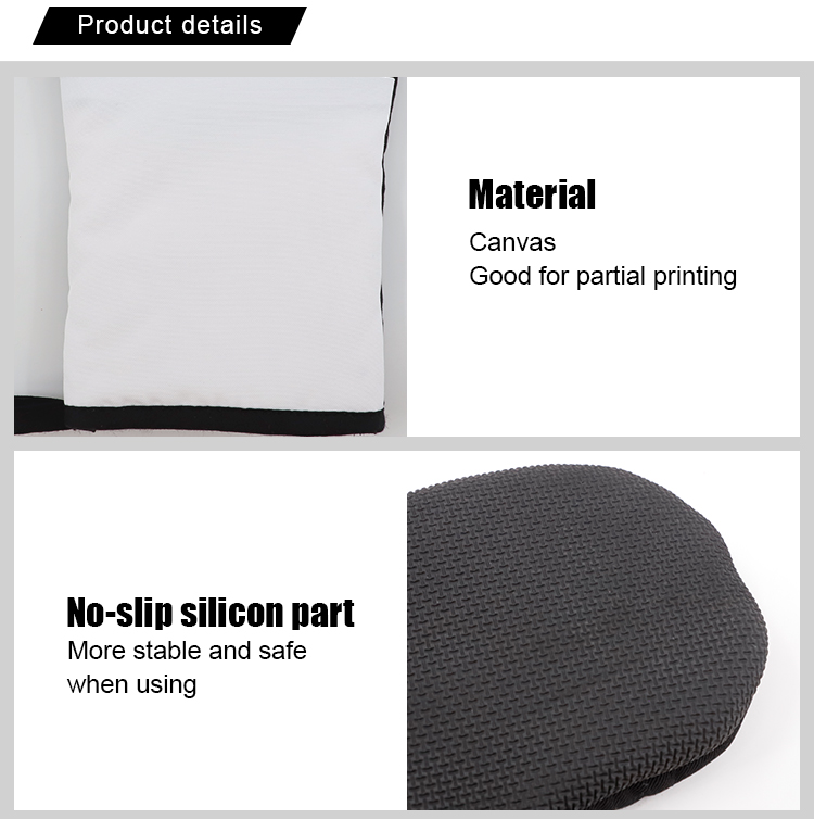 Sublimation Canvas oven mitt Sublimation Canvas oven mitt