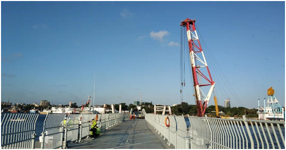 Overseas Project—The Kenya Pontoon Bridge Erected Successfully