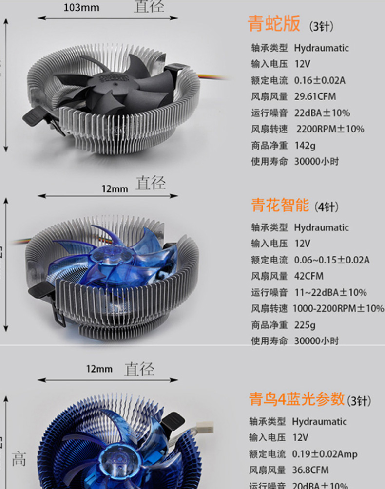 超频三青鸟3-CPU散热器