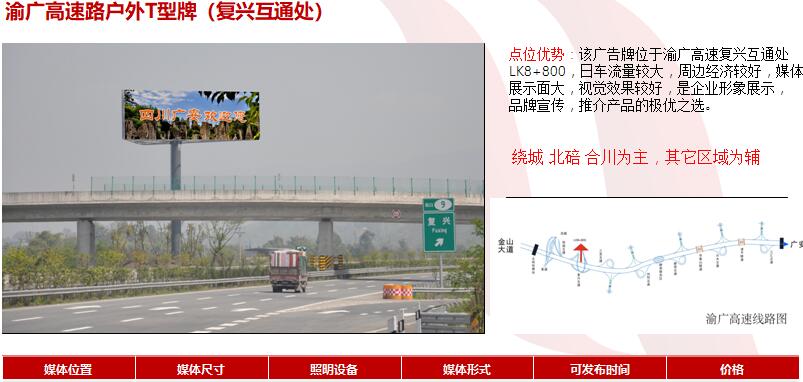 渝广高速户外广告大牌尺寸及点位介绍,重庆乐投传媒 渝广高速户外广告大牌尺寸及点位介绍,重庆乐投传媒
