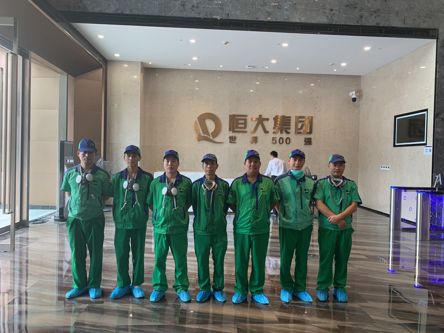 深圳恒大天璟邀廣州優吸治理除甲醛袪霉防霉空氣治理