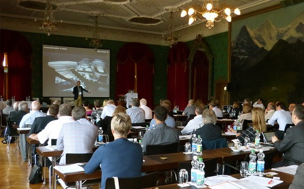 Wolfgang Frey at the “Old People’s and Nursing Homes of the Future” symposium in Lucerne