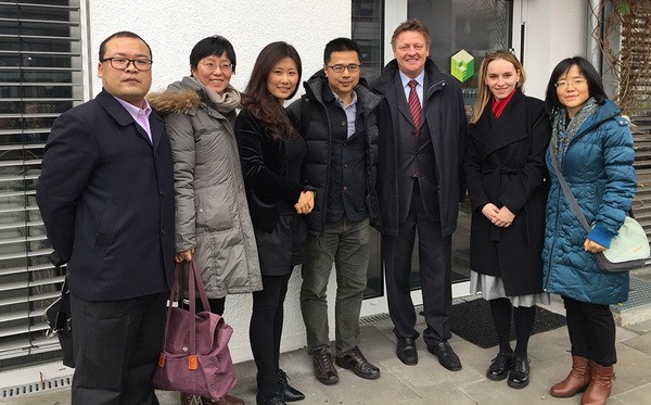 Shanghai Building Material Management Office Delegation Visited Frey Architekten