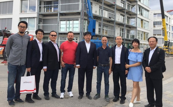 Delegation of Beijing Capital Development Holdings Group Visited Germany Frye Construction Group