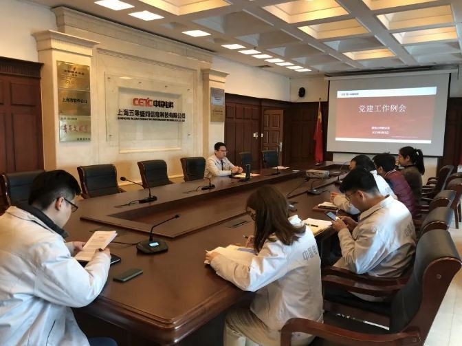盛同公司党总支召开党建工作例会