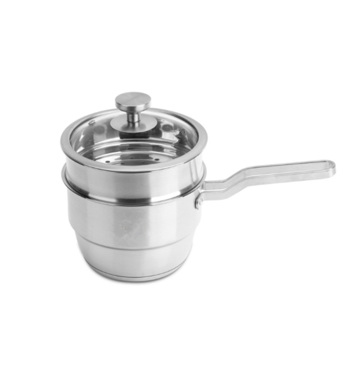 Milk Pot Set Gas Restaurant Cooker Food Stainless Steel Steamer Stock Soup Pot 