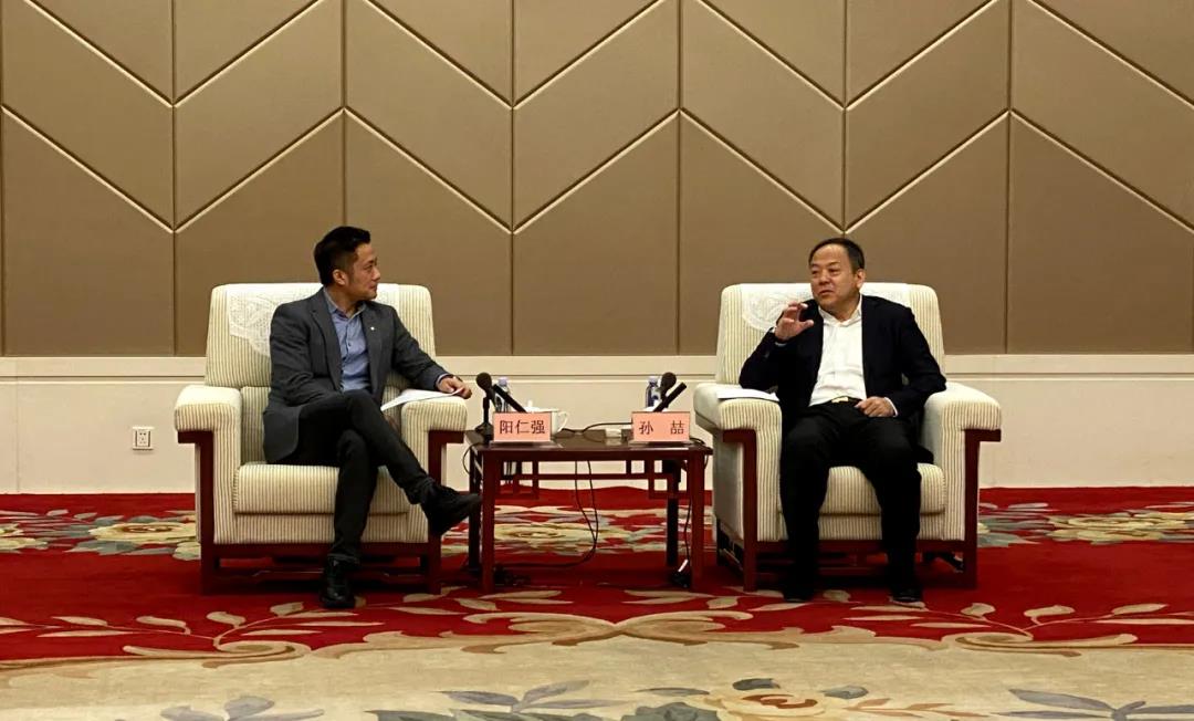 阿拉丁阳仁强拜会哈尔滨市委副书记、市长孙喆