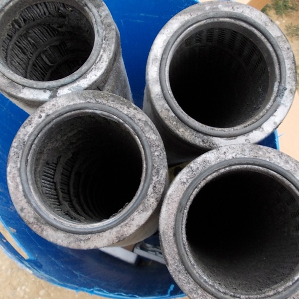Coalescence filter element case of Nepal thermal power plant