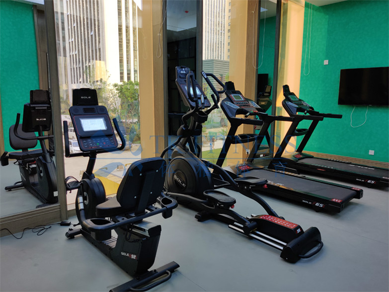 杭州舒华家用跑步机配置单位健身房有哪些器材