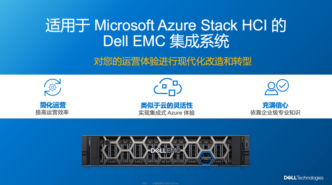 戴尔科技首发Azure Stack HCI，背后的大势、胜势与升势