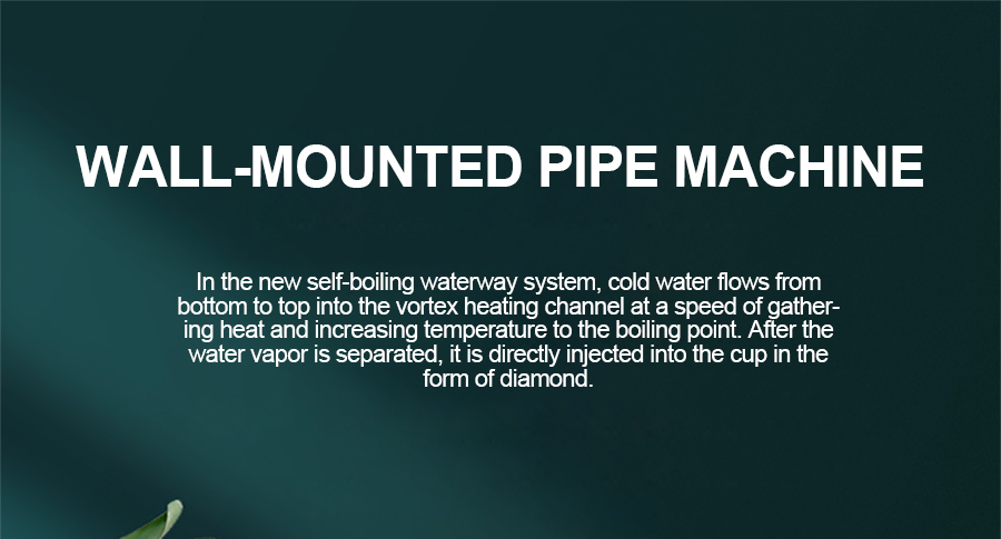 Wall-mounted pipe machine