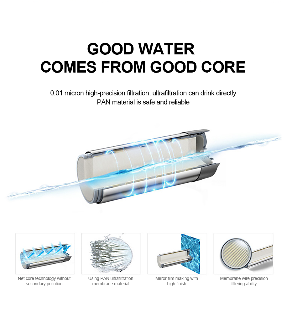 tankless 600gpd ro water purifier