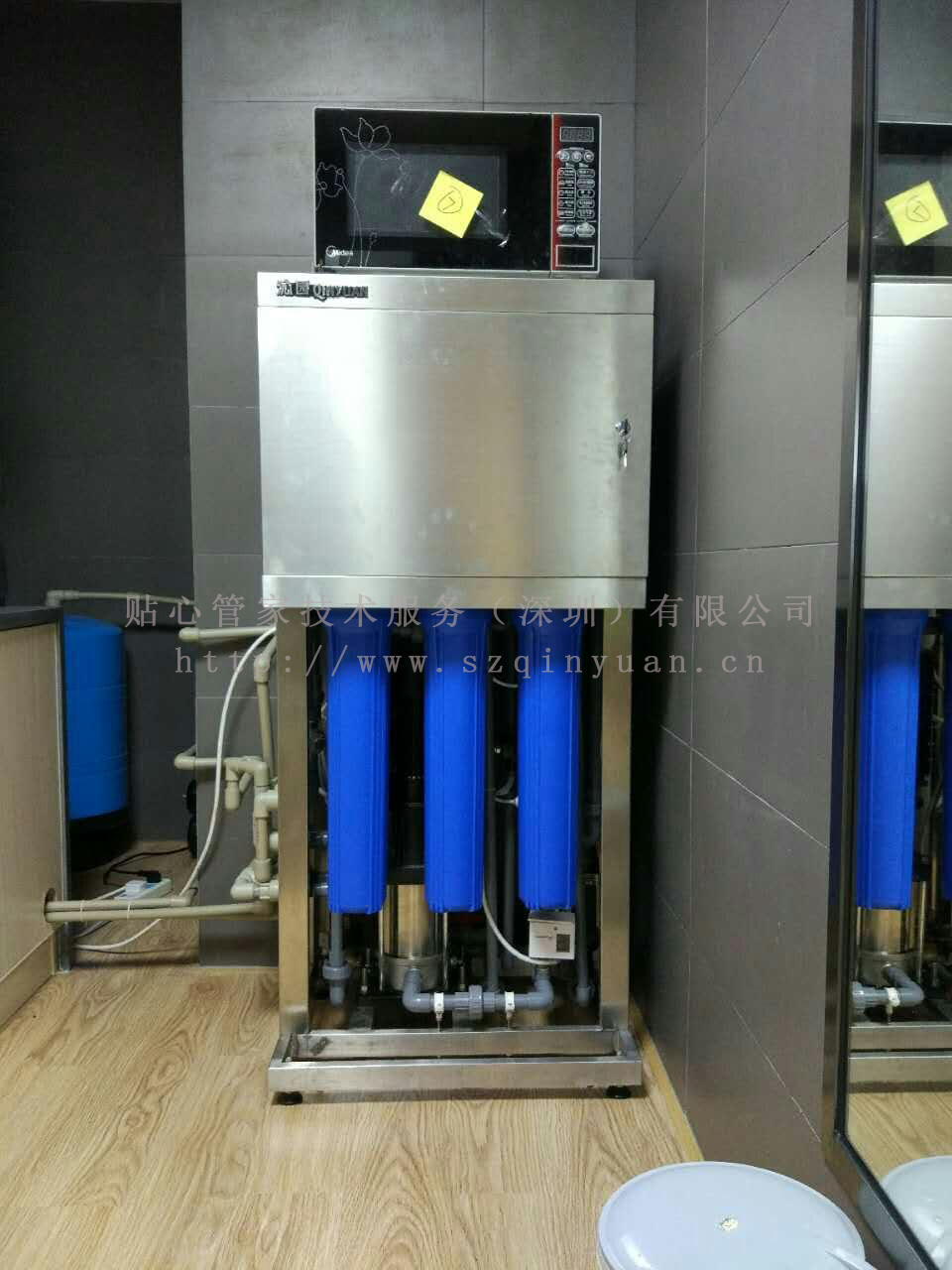 商用纯水机QS-RO-LP250，制水量250升/时，适用人数500-1000人