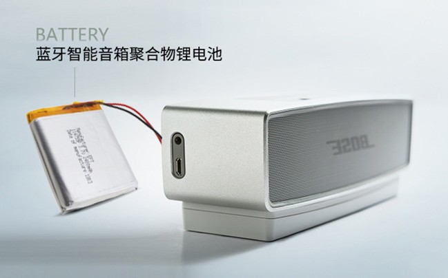 Intelligent speaker polymer lithium battery