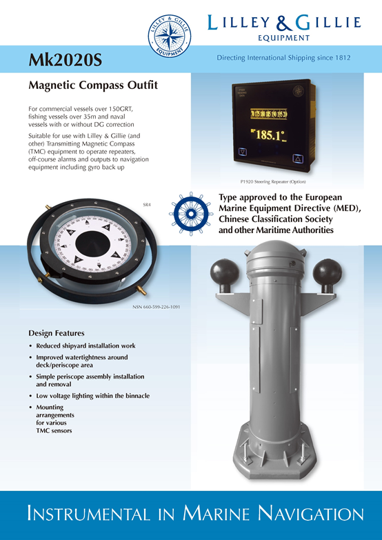 Lilley & Gillie MK 2020S Magnetic Compass