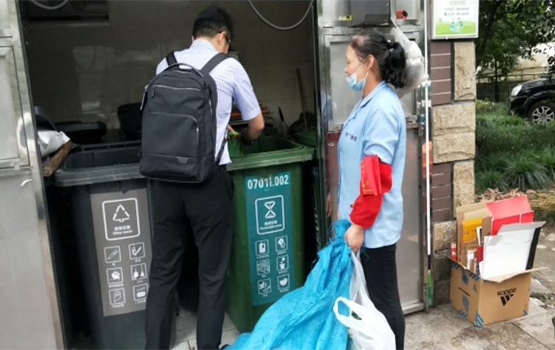 深圳市康勝新能源有限公司發揮社會公益力量助力垃圾分類