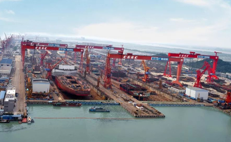 中船广州南沙沉箱码头施工及安装工程