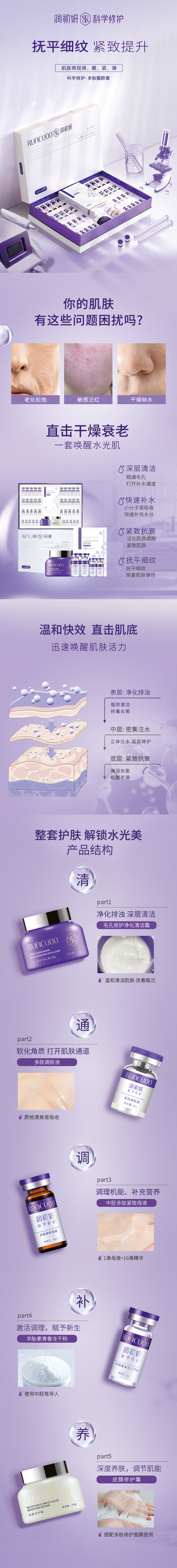科学修护·多肽靓颜套