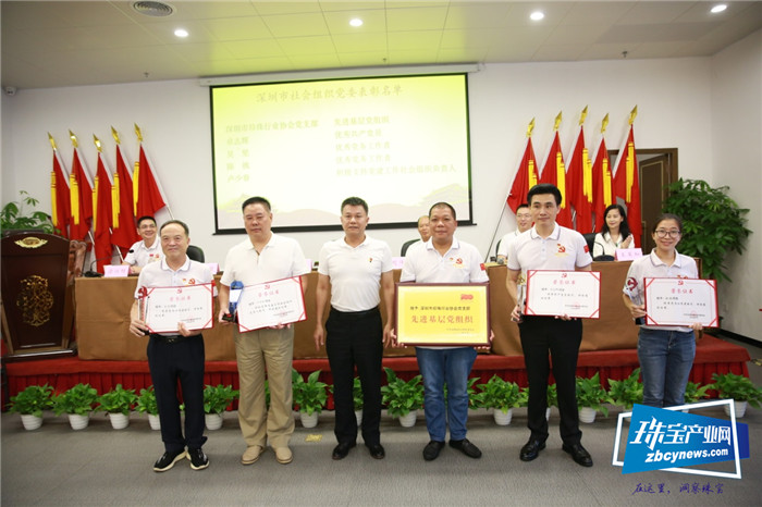 深圳市珍珠行业协会党支部荣获“七一”表彰 深圳市珍珠行业协会党支部荣获“七一”表彰