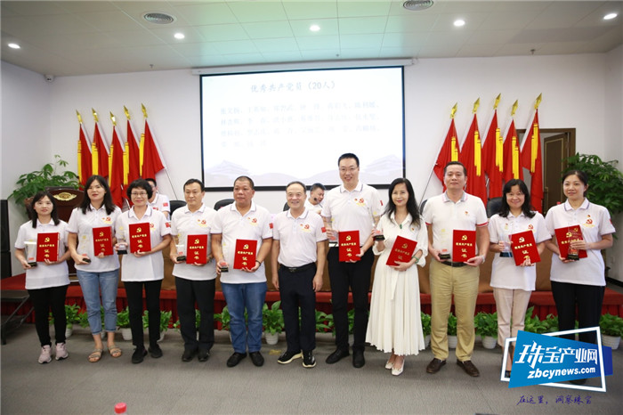 深圳市珍珠行业协会党支部荣获“七一”表彰