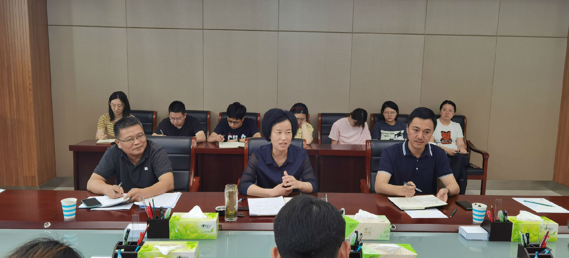 財政金融支部召開黨史學習教育專題組織生活會