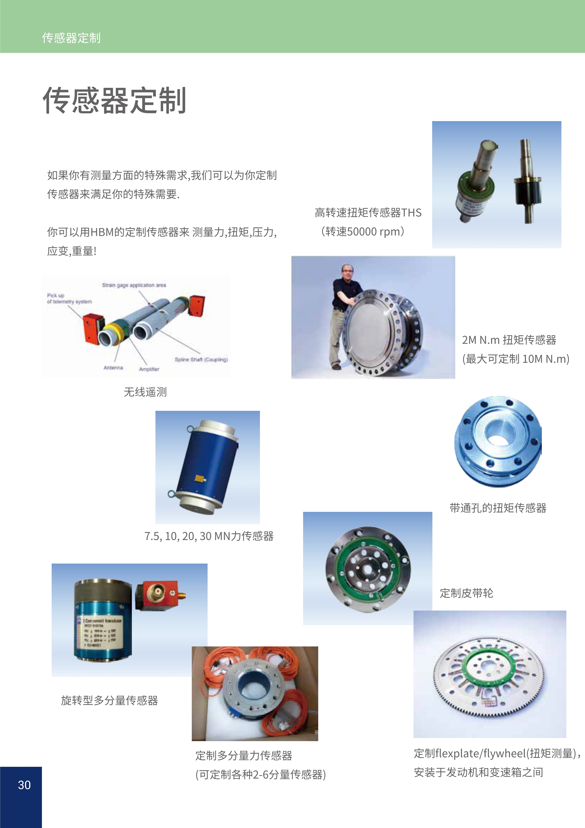 HBM工业测量技术解决方案