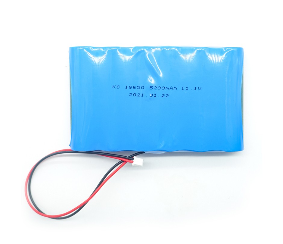11.1V 5200mAh Digital Electronics 18650 Lithium Battery