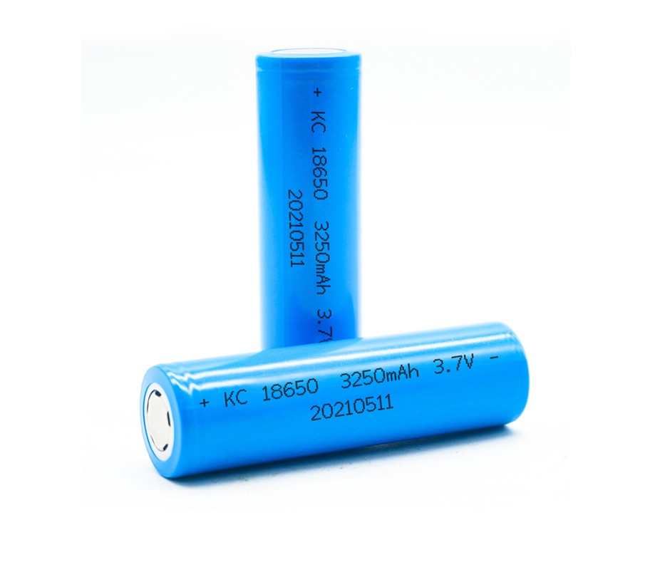 3.7V- 1200MAH~3250MAH 18650 lithium battery