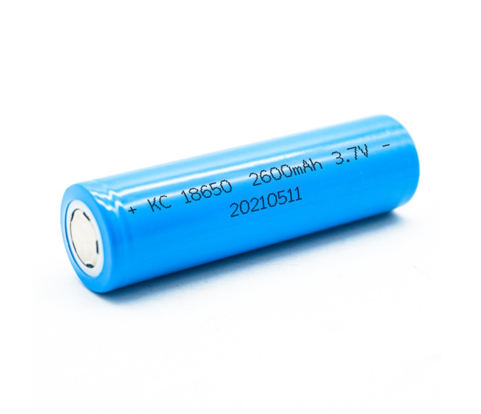 3.7V 2600MAH 18650 lithium battery