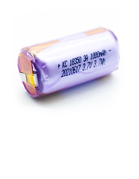 3.7V聚合物锂电池18350 电动牙刷电池电子烟电芯