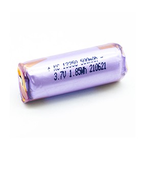 Vape battery 13350P cylindrical polymer lithium ion battery 500mAh