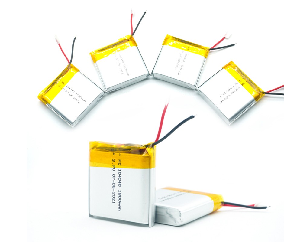 聚合物锂电池104040 3.7V锂电池1800mAh蓝牙音箱锂电池美容仪鼠标聚合物锂电池