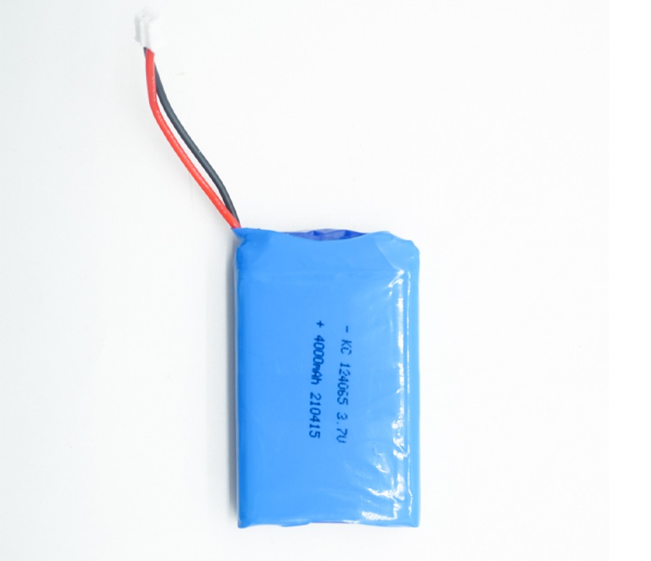 Smart door lock battery 124065 lithium polymer battery 3.7V 4000MAH rechargeable battery