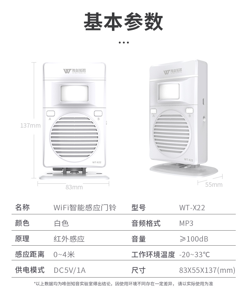 WT-X22 WiFi版遠(yuǎn)程語(yǔ)音提示器