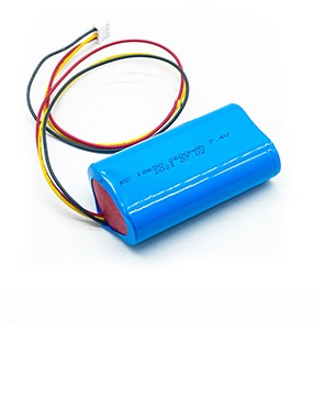 18650 lithium battery pack 7.4V fascia gun rechargeable battery 2600MAH high rate power battery