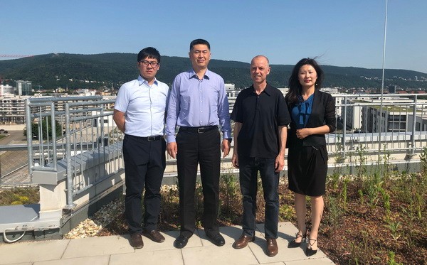 Delegation des Verwaltungsausschusses vom Deutsch-Chinesischen Öko-Park Qingdao zu Besuch
