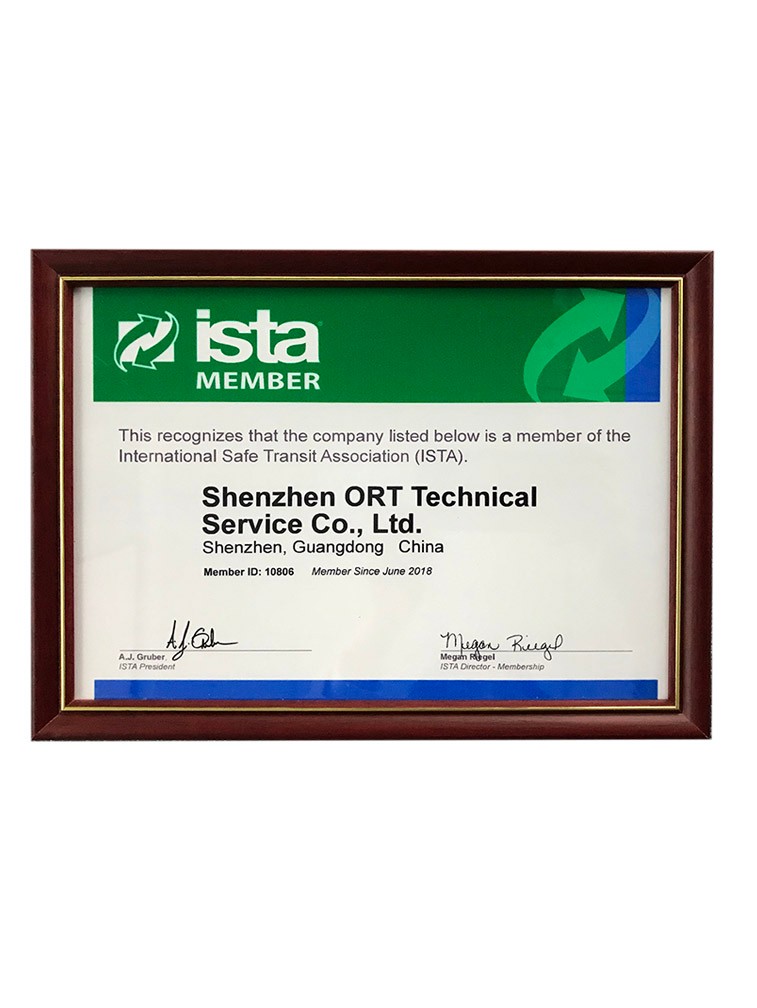 ISTA Membership Certificate