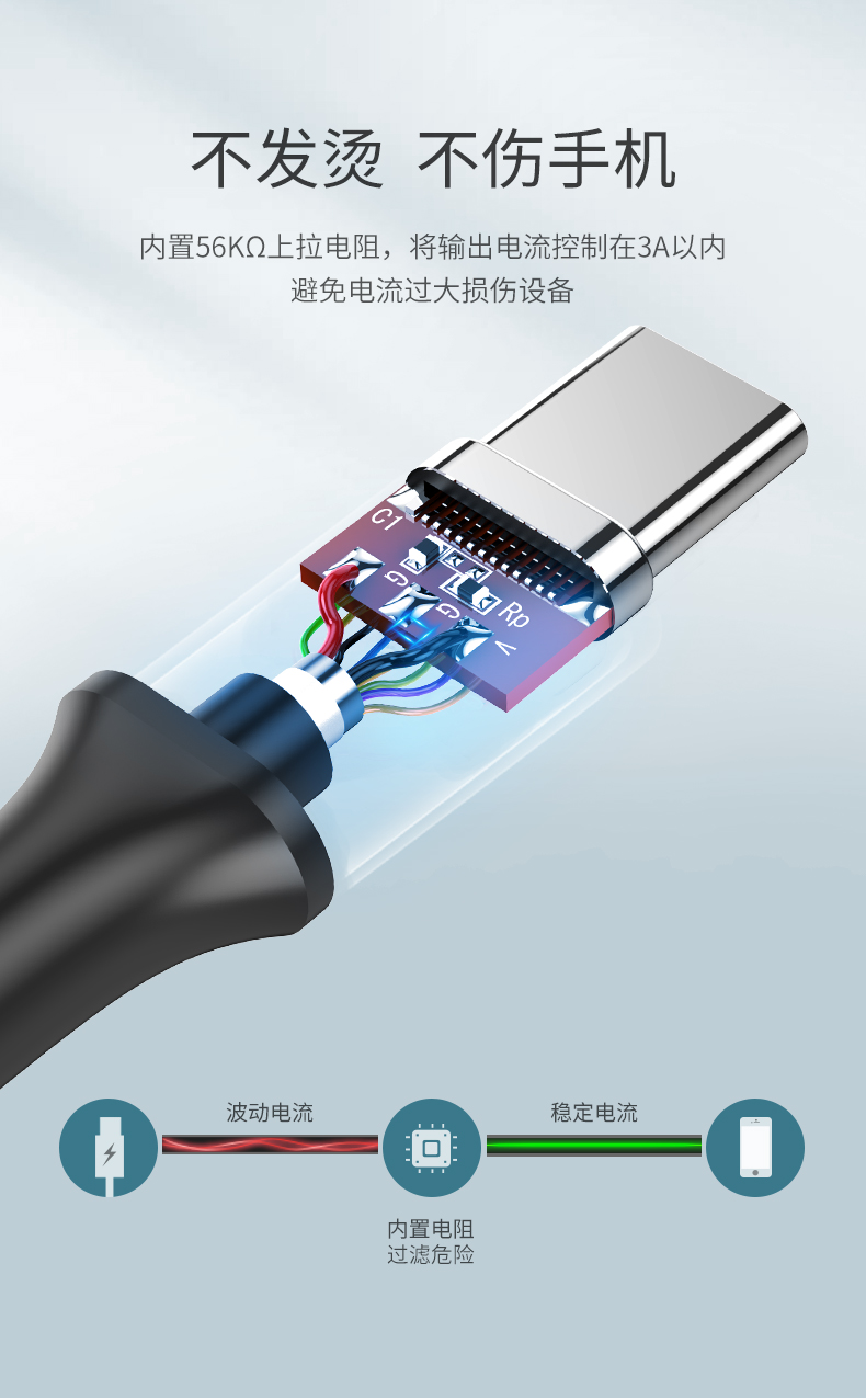 绿联US184-USB3.0转TYPE-C移动硬盘数据线